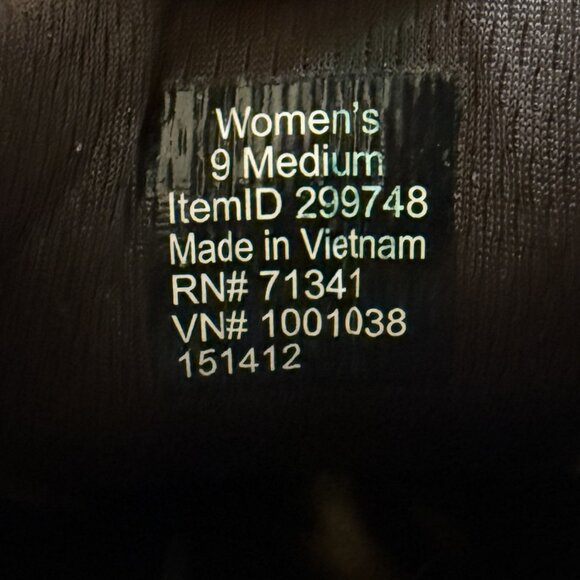 LL BEAN Women's sneakers 9M Brown Leather Low Top Lace Up - Picture 9 of 11